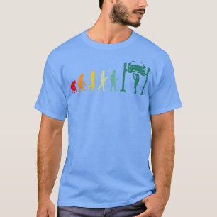 Mechanisches Retrogeschenk für Auto Auto Herren T-Shirt