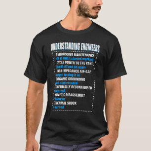 Mechanisches Sarkastisches Ingenieur Spaß Verständ T-Shirt