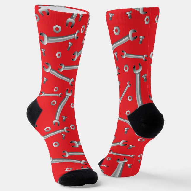 Mechanisches Schraubenmuster Socken (Gewinkelt)