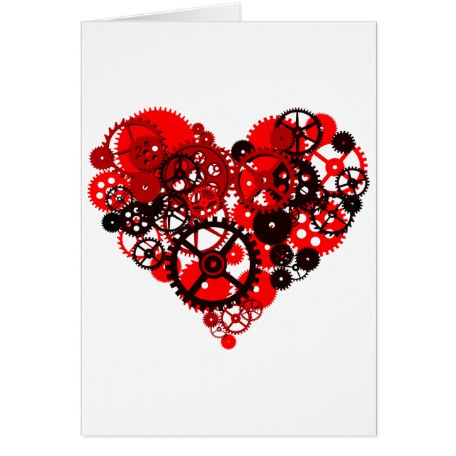 MECHANISCHES STEAMPUNK HERZ (Vorne)