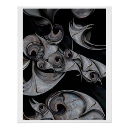 "Mechanism with Sky", Glossy Poster