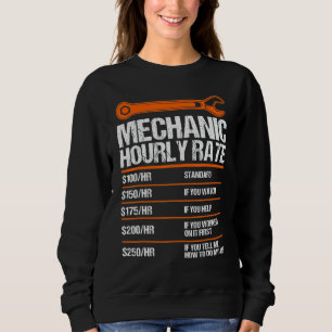 Mechanismus für die Bestimmung der Stundensätze be Sweatshirt