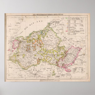Mecklenburg, Deutschland Poster