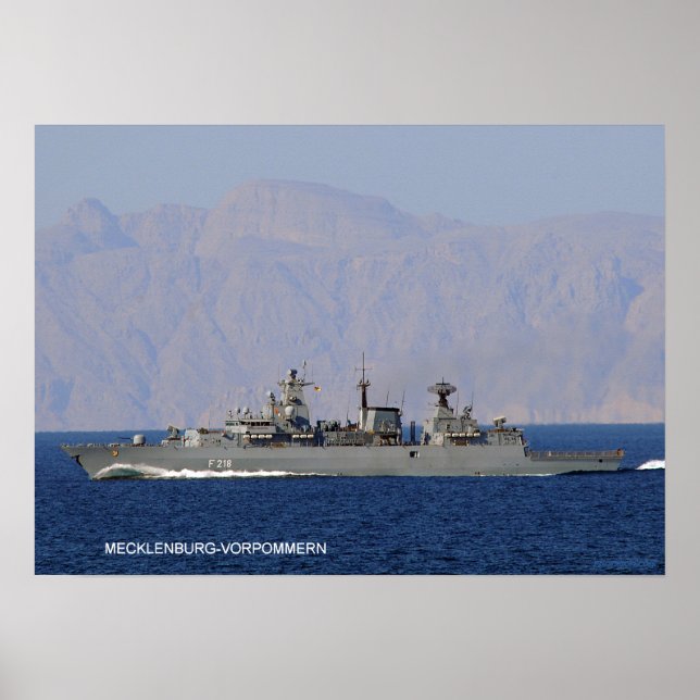 Mecklenburg-Vorpommern F 218 Poster (Vorne)