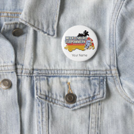 Mecklenburg-Western Pommern Vinateg Karte Deutschl Button