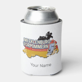 Mecklenburg-Western Pommern Vinateg Karte Deutschl Dosenkühler