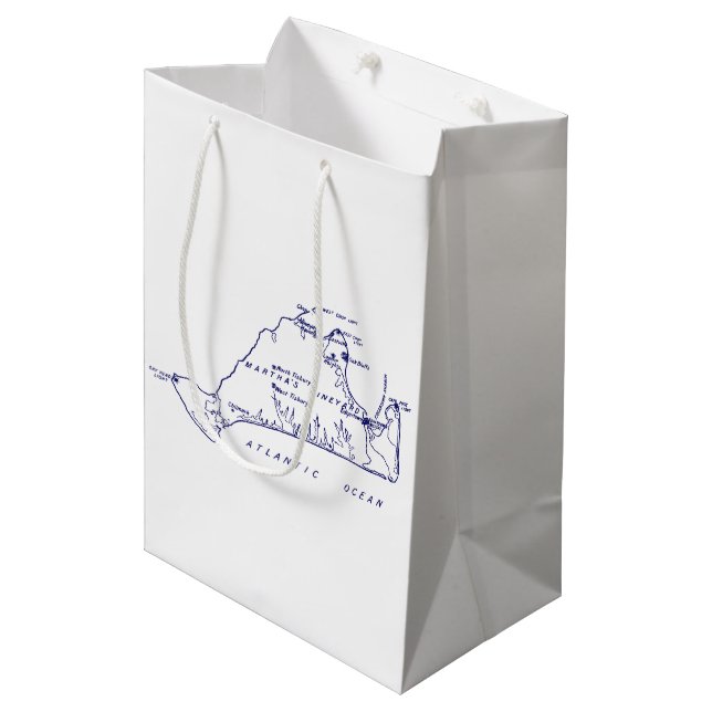 Med Bag Mittlere Geschenktüte (Vorderseite Schrägansicht)