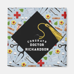 Med School Grad Glückwunsch Magnet