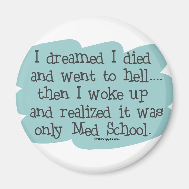 Med School oder Hell? Magnet (Vorne)