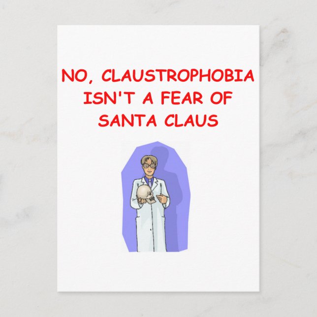 Med School Witz Postkarte (Vorderseite)