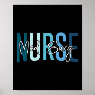 Med Surg Krankenpflege medizinische chirurgische K Poster