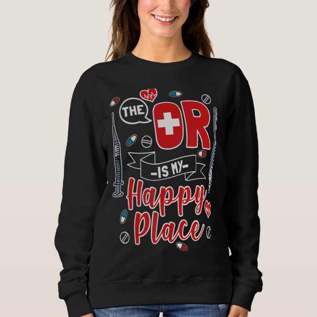 Med Surg Nurse Doctor Sweatshirt (Vorderseite)