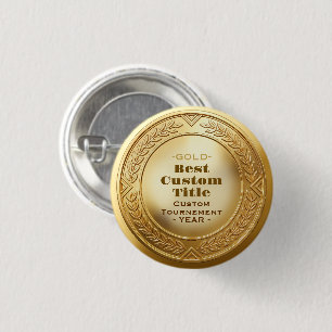 Medaille Benutzerdefiniert 3D Realistisch Anpassba Button