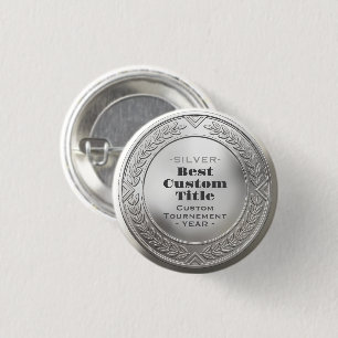 Medaille Benutzerdefiniert 3D Realistisch Editierb Button