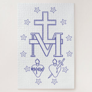 Medaille der Gottesmutter Puzzle