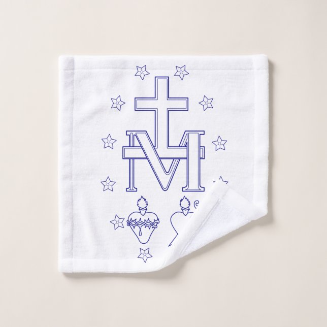 Medaille der Gottesmutter Waschlappen (Waschlappen)