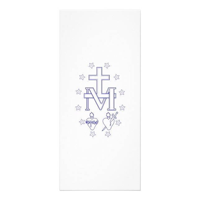 Medaille der Gottesmutter Werbekarte (Vorne)