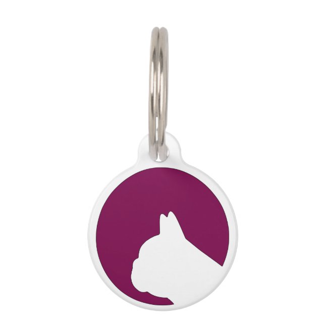 Medaille für Frenchie Haustiermarke (Vorderseite)