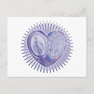Medaille Postkarte