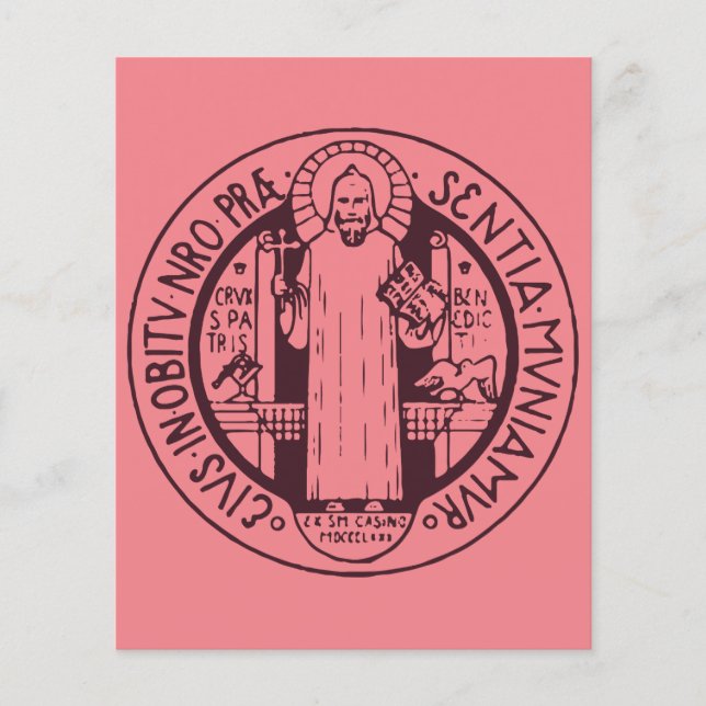 Medaille von Saint-Benedikt (Vorderseite)