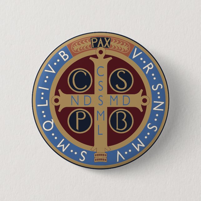 Medaille von Saint-Benedikt Button (Vorderseite)