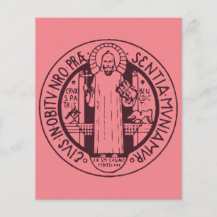 Medaille von Saint-Benedikt Flyer