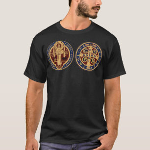Medaille von Saint-Benedikt T-Shirt