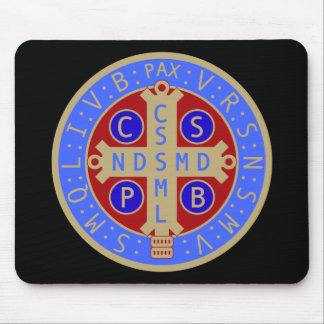 Medaille von St. Benedict Mousepad