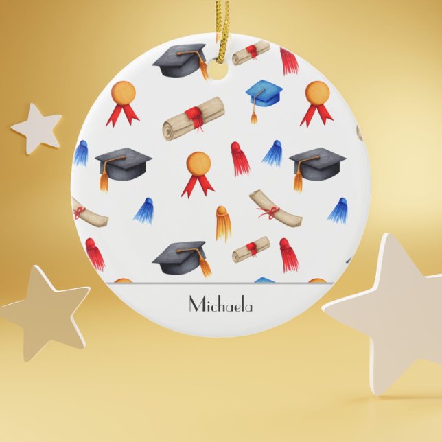 Medaillen und Graduationskarten Weihnachten Keramik Ornament (Von Creator hochgeladen)