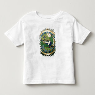 Medaillon, das einen Drachen, Franzosen, von Kleinkind T-shirt