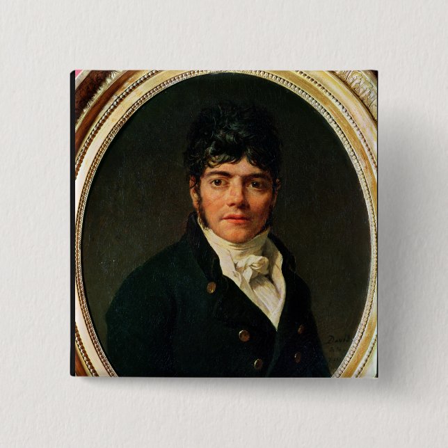 Medaillon Porträt des Comte Esteve, 1804 Button (Vorderseite)
