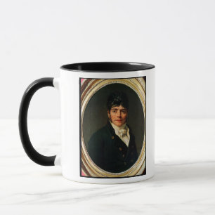 Medaillon Porträt des Comte Esteve, 1804 Tasse