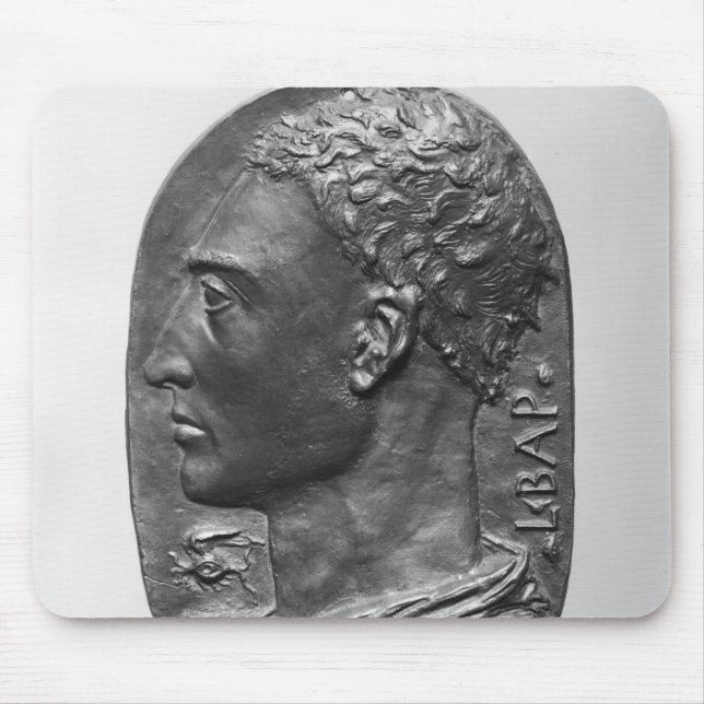 Medaillon-Selbstporträt Mousepad (Vorne)