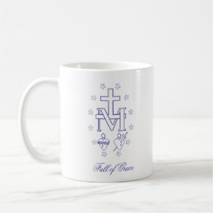 Medaillon Unserer Lieben Frau von der Gnade Wunder Kaffeetasse