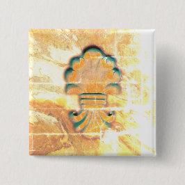 Medallion im Vintagen italienischen Stil Button