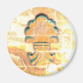 Medallion im Vintagen italienischen Stil Magnet