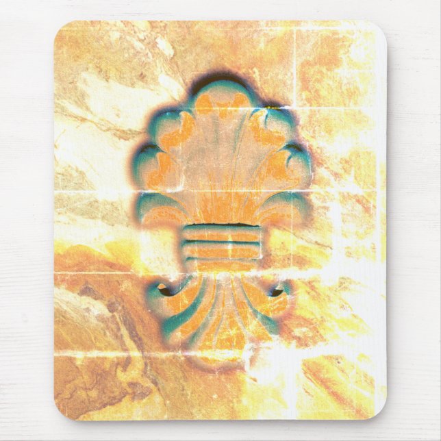 Medallion im Vintagen italienischen Stil Mousepad (Vorne)