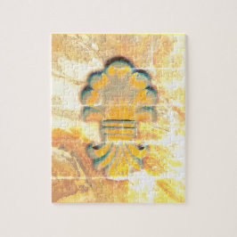 Medallion im Vintagen italienischen Stil Puzzle