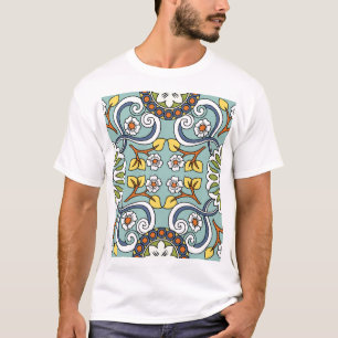 Medallion Türkisches Vintages Muster T-Shirt