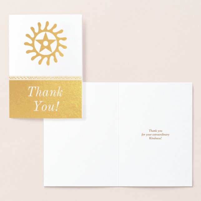 Medase Adinkra-Karte Folienkarte (Anzeige)