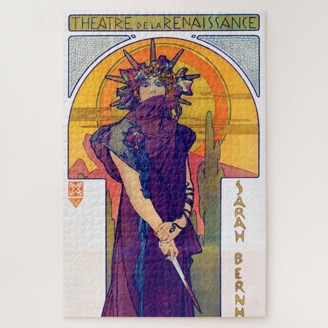 Medea, Alphonse Mucha Puzzle (Vertikal)