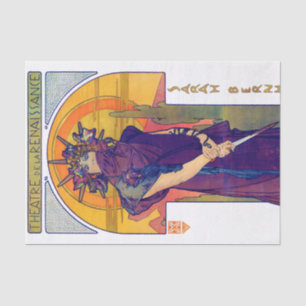 Medea (Medee), Alphonse Mucha Seidenpapier