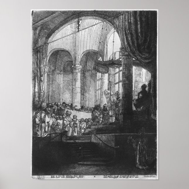 Medea oder die Ehe von Jason und Creusa, 1648 Poster (Vorne)