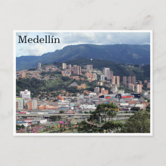 Medellín-Hügel Postkarte
