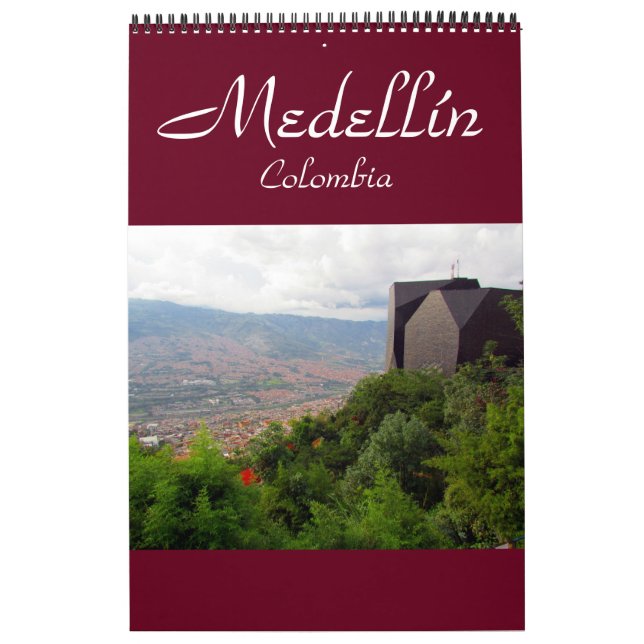 Medellín Kolombia Kalender (Titelbild)