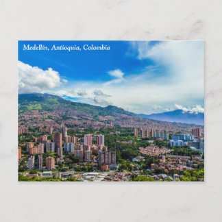 Medellín, Kolumbien Cerro El Volador Postcard Postkarte