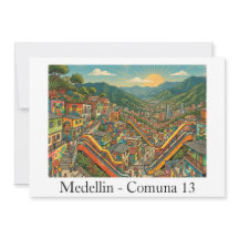 Medellin Kolumbien Comuna 13 Reise Kunst