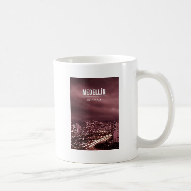 Medellin Kolumbien Kaffeetasse (Rechts)