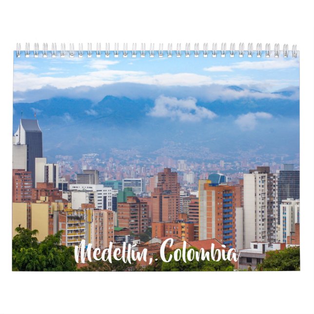 Medellín, Kolumbien Kalender (Titelbild)