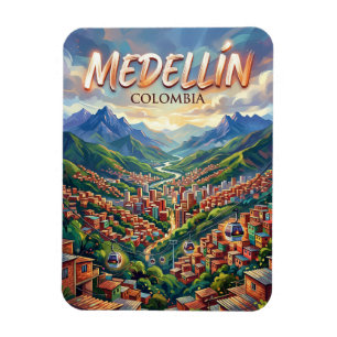Medellín Kolumbien Magnet